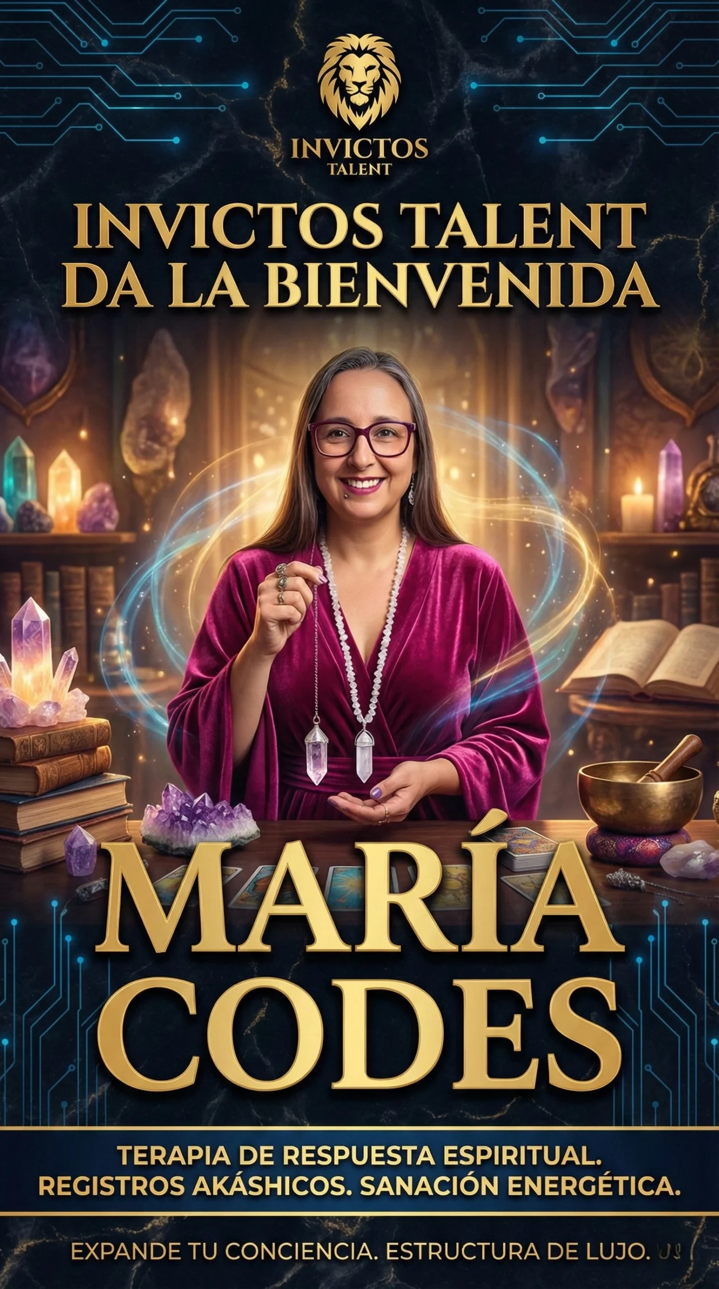 Maria codes invictos talent