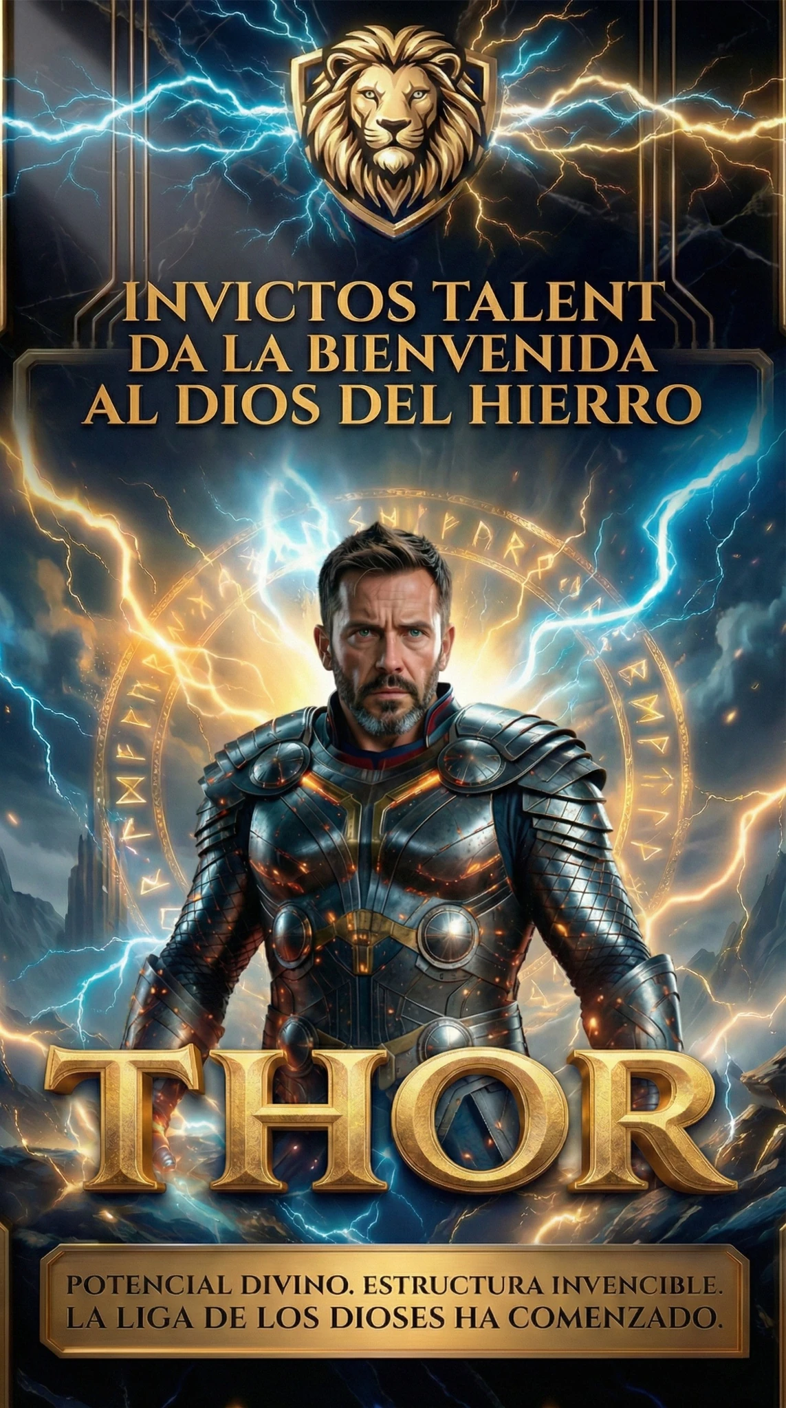 thor dios del hierro invictos talent
